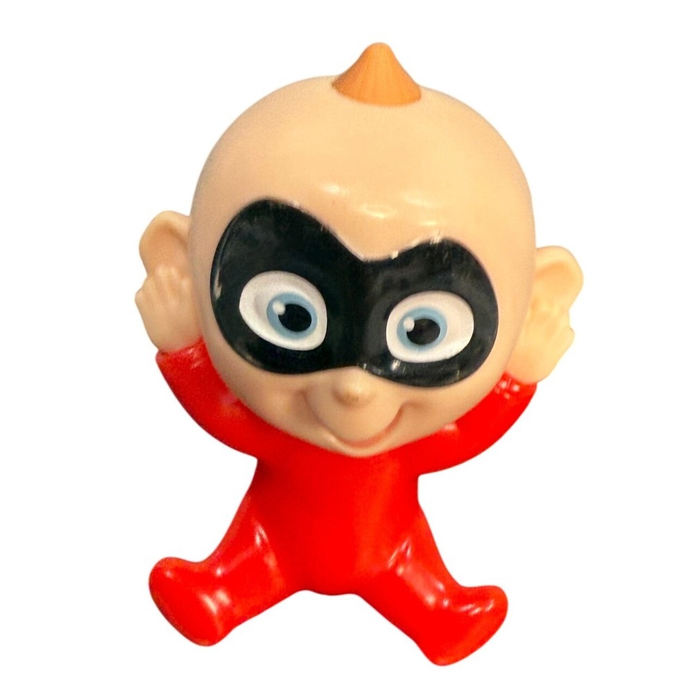 Disney Pixar The Incredibles Jack Jack Red Super Suit Figure 2018 McDonalds Toy